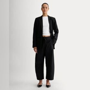 NWT Everlane Black The Easy Barrel Pant Size Small